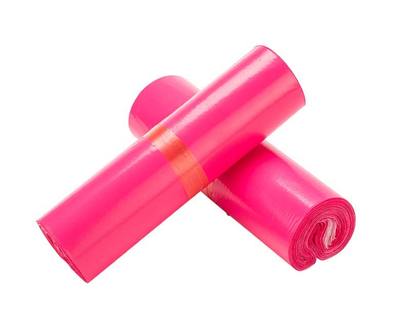 连平玫红色快递袋-02